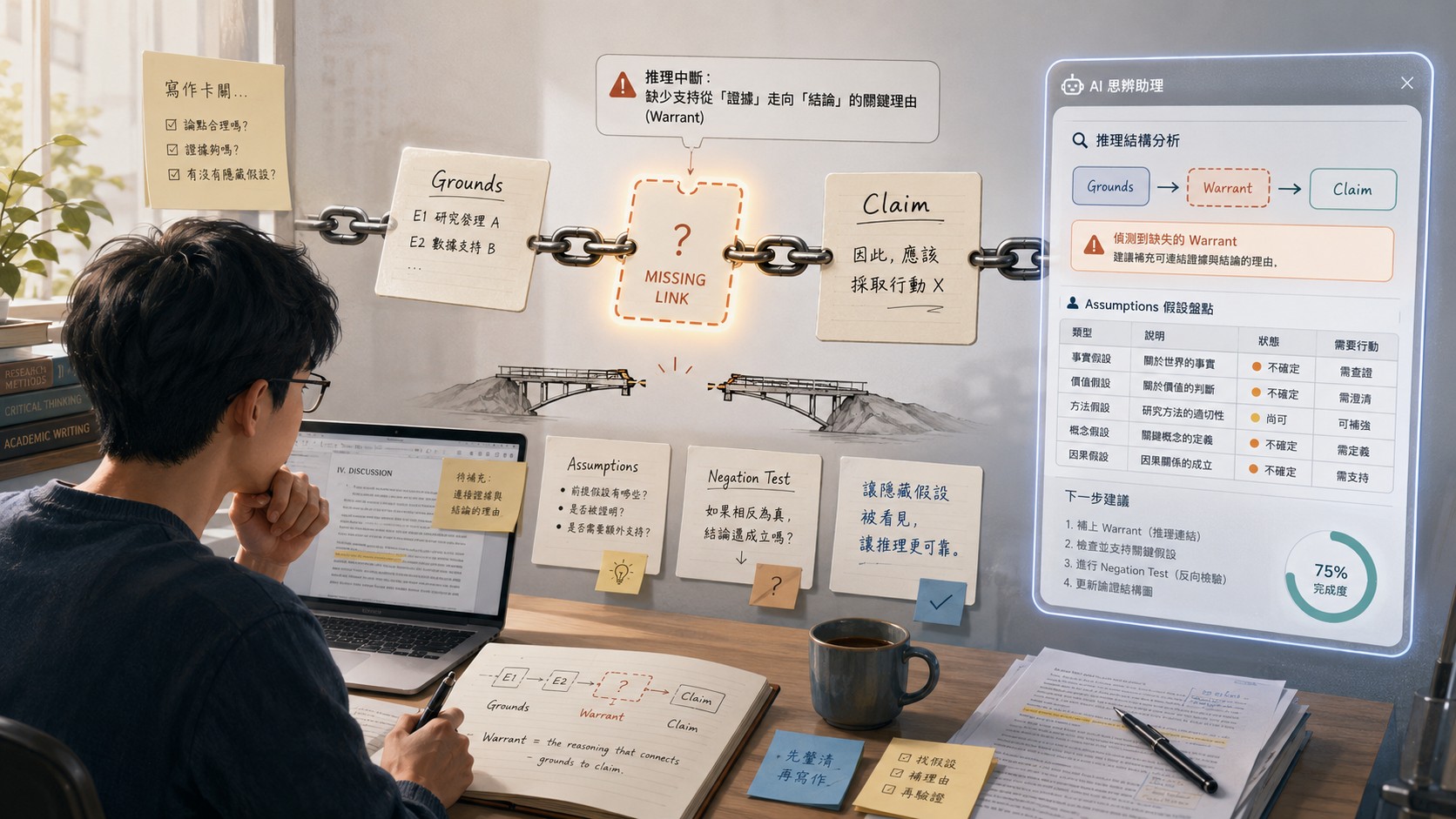 我如何設計論證邏輯鏈 / 需求假設清單的 Agent Skill?